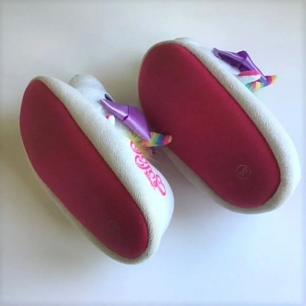 Unicorn Rainbow Slippers JoJo Siwa Girls 11-12